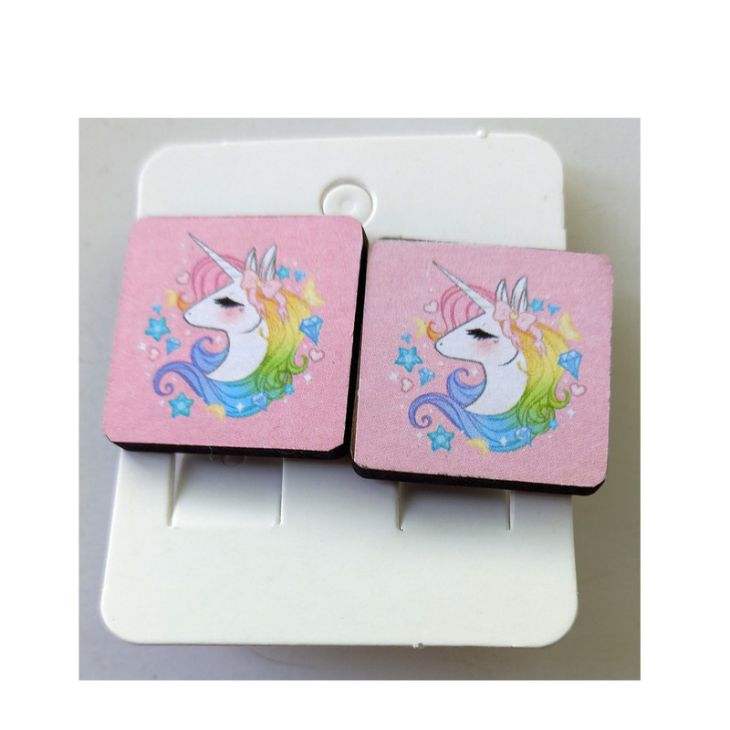 گوشواره دخترانه مدل پونی کد 108