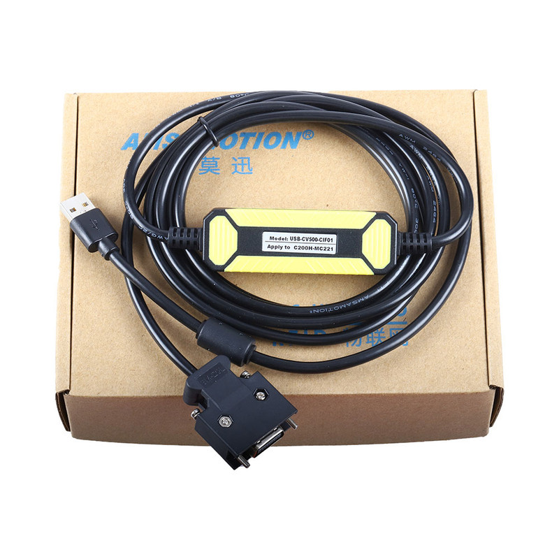 کابل پروگرام آمساموشن مدل Omron PLC کد USB-CV500-CIF01