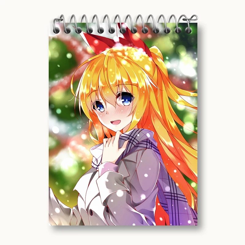 دفتر یادداشت 50 برگ خندالو مدل انیمه عشق دروغین کد 17200