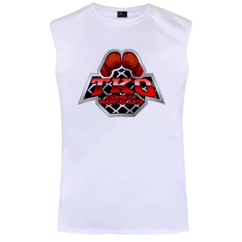 تاپ مردانه مدل بوکس کد B23 رنگ سفید