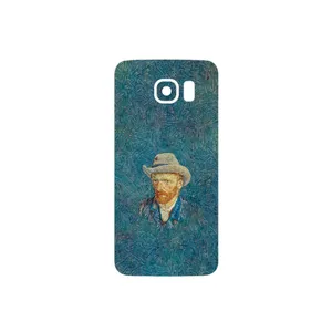 MAHOOT Self portrait with a gray felt hat Cover Sticker for Samsung Galaxy S6