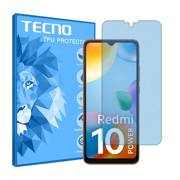 محافظ صفحه نمایش مات ضد اشعه آبی تکنو مدل HyMBLU مناسب برای گوشی موبایل شیائومی Redmi 10 Power
