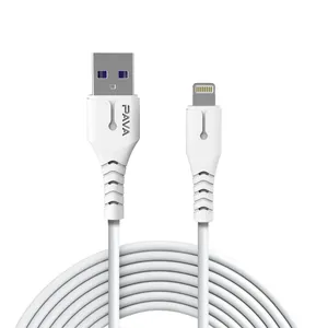 کابل تبدیل USB به لایتنینگ پاواریال مدل DC-172 طول 1 متر