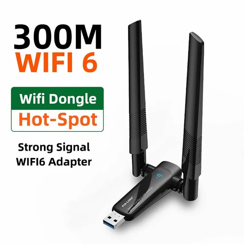 عکس شماره 2 : usb کارت شبکه پیکس لینک مدل uax04