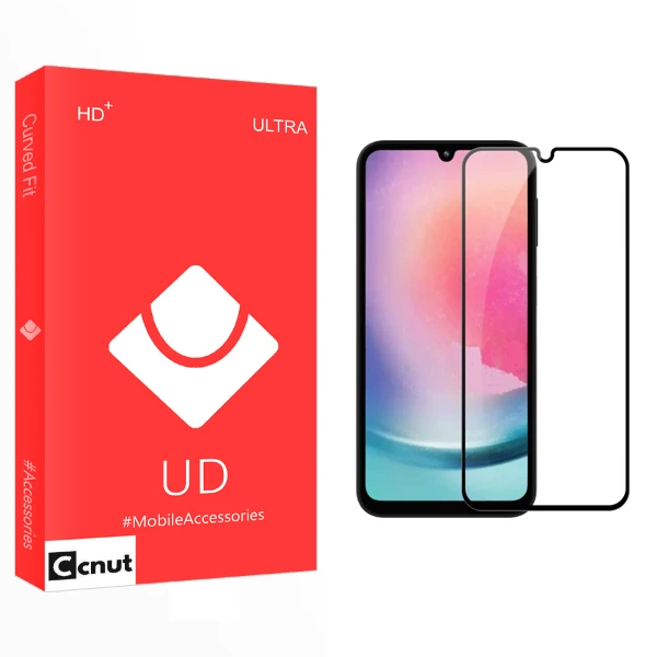 محافظ صفحه نمایش شیشه ای کوکونات مدل UD مناسب برای گوشی موبایل سامسونگ Galaxy A24