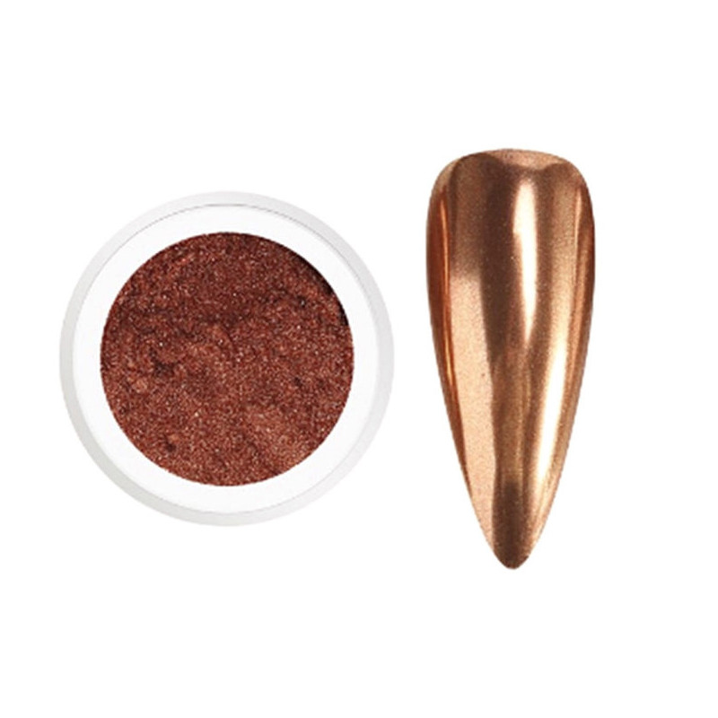 پودر کروم ناخن مدل Cr کد 009