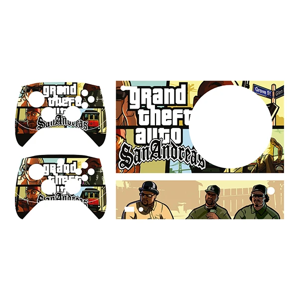 برچسب ایکس باکس series s مدل GTA کد 4 مجموعه 4 عددی