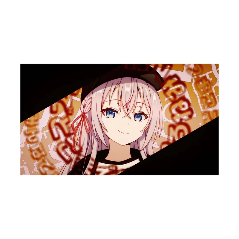 استیکر لپ تاپ و موبایل مدل انیمه طرح آلیسا Alya Sometimes Hides Her Alisa Mikhailovna Kujou کد 4010