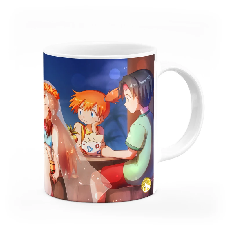 ماگ هومرو طرح انیمه پوکمون Pokemon مدل MG2323