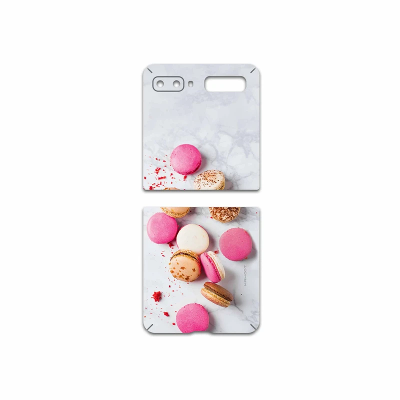برچسب پوششی ماهوت مدل Macaron-cookie مناسب برای گوشی موبایل سامسونگ Galaxy Z Flip