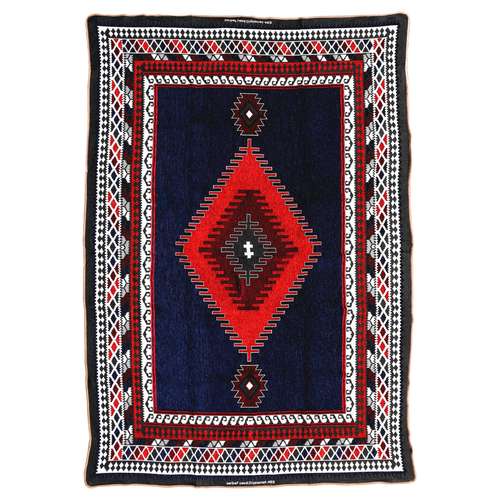 گلیم ماشینی زرباف یزد طرح دیپلمات کد 463