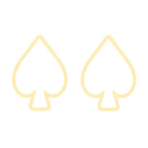 گوشواره طلا 18 عیار زنانه کرابو مدل Kr5214