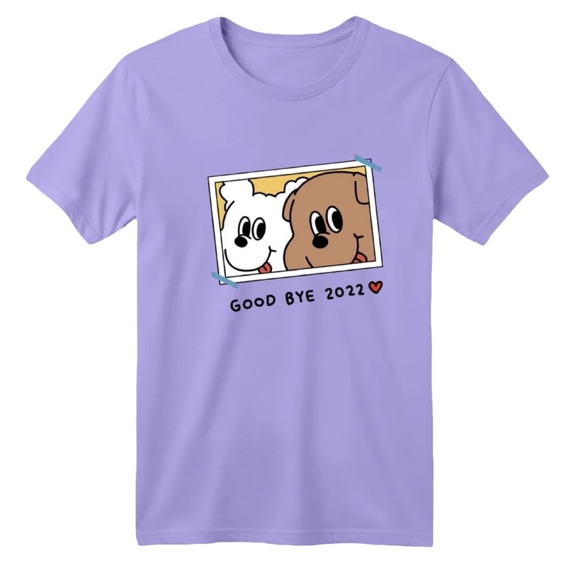 تی‌شرت آستین کوتاه لانگ یقه گرد بچگانه مدل عکس یادگاری