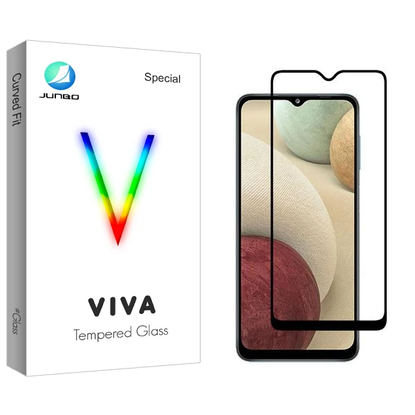 محافظ صفحه نمایش سرامیکی جانبو مدل Viva مناسب برای گوشی موبایل سامسونگ Galaxy A12