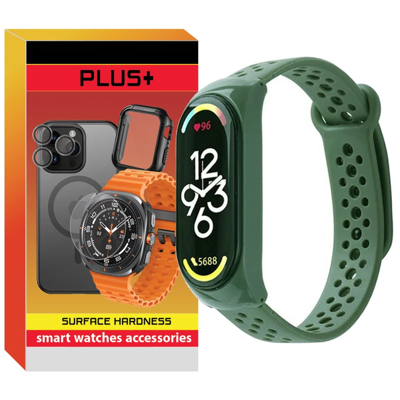 بند پلاس مدل H Guard Strap PL مناسب برای ساعت هوشمند شیائومی Mi band 7
