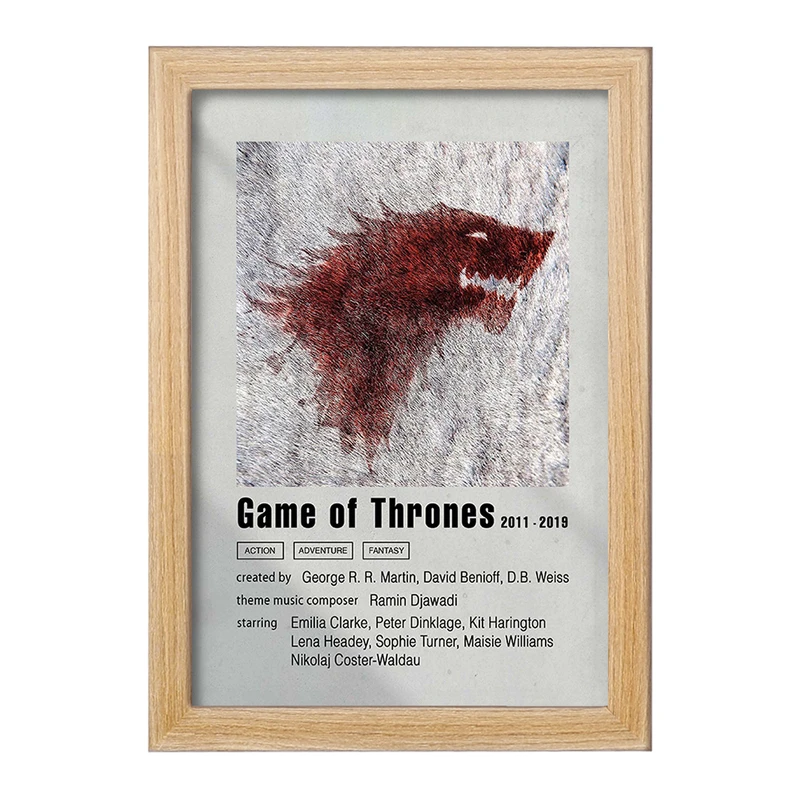 تابلو خندالو مدل گیم اف ترونز (Game of Thrones) کد F11276