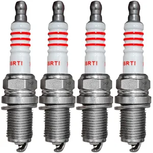 شمع تقویتی خودرو مدل سوزنی - Ketsumi.Japan کد K6RTI.Iridium پایه کوتاه مناسب برای ام وی ام ۱۱۰ بسته ۴ عددی