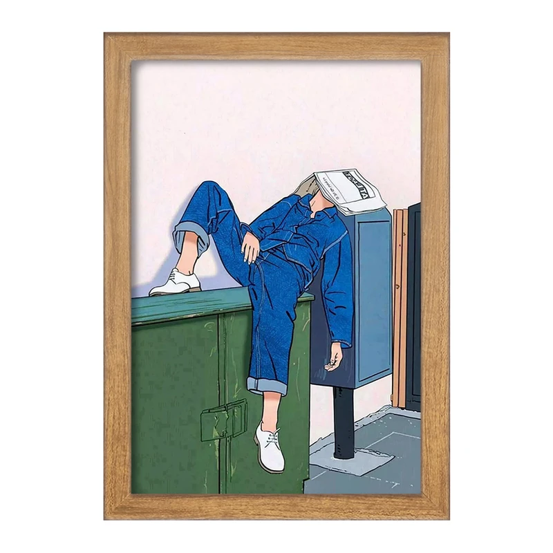 تابلو خندالو مدل دخترانه مینیمال کد F3250