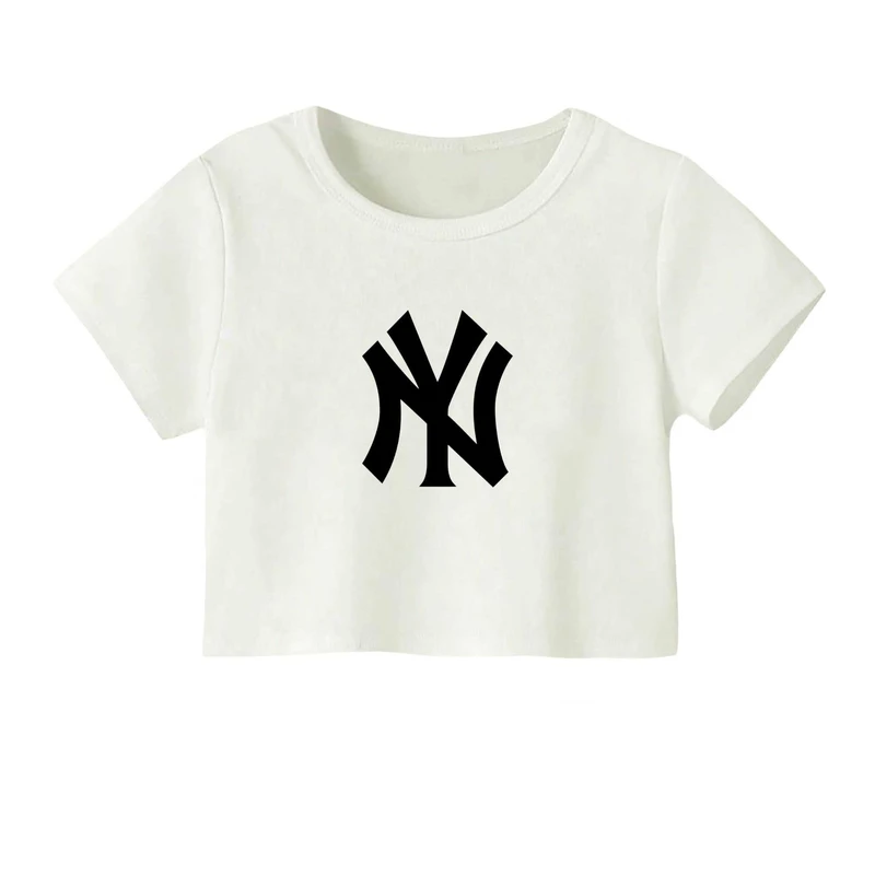 کراپ‌ تی‌شرت آستین کوتاه زنانه مدل اسپرت کد 17