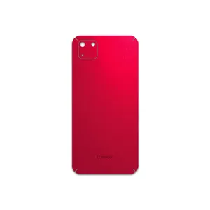 MAHOOT Matte-Warm-Red Cover Sticker for Huawei Y5p