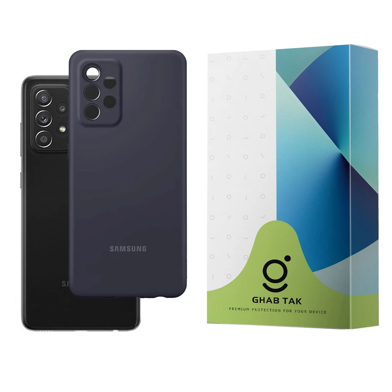 کاور قاب تک طرح سیلیکونی مدل Guard-05 مناسب برای گوشی موبایل سامسونگ Galaxy A52 4G  