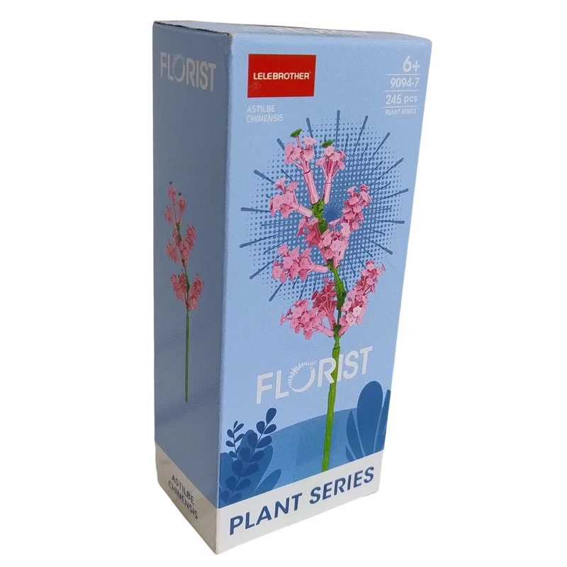 ساختنی 245 تکه له له برادر مدل گل آستیلب طرح ASTILBE