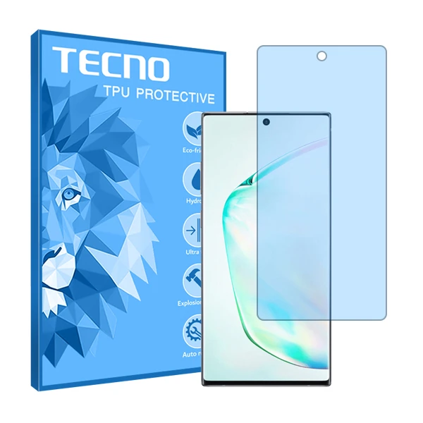 محافظ صفحه نمایش ضد اشعه آبی تکنو مدل HyBLU مناسب برای گوشی موبایل سامسونگ Galaxy Note 10 Plus 