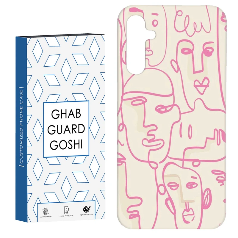 کاور قاب گارد گوشی طرح چهره کد Dimo-338 مناسب برای گوشی موبایل سامسونگ Galaxy A14