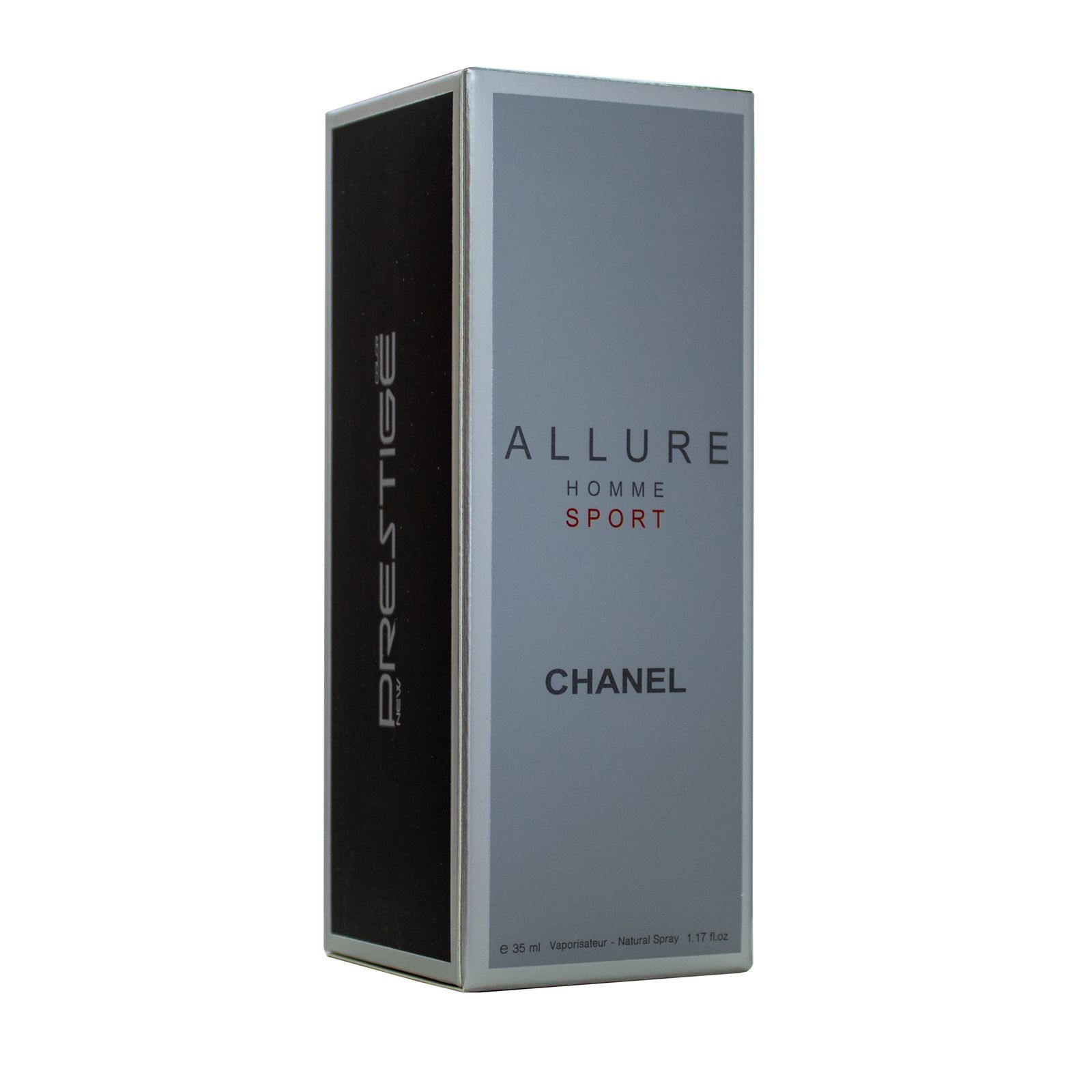 عطر جیبی مردانه  نیو پرستیژ کالر مدل Allure Sport Chanel حجم 35 میلی لیتر -  - 3