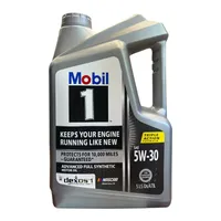 روغن موتور بنزینی  خودرو موبیل مدل 5W30 SN حجم 5 لیتر