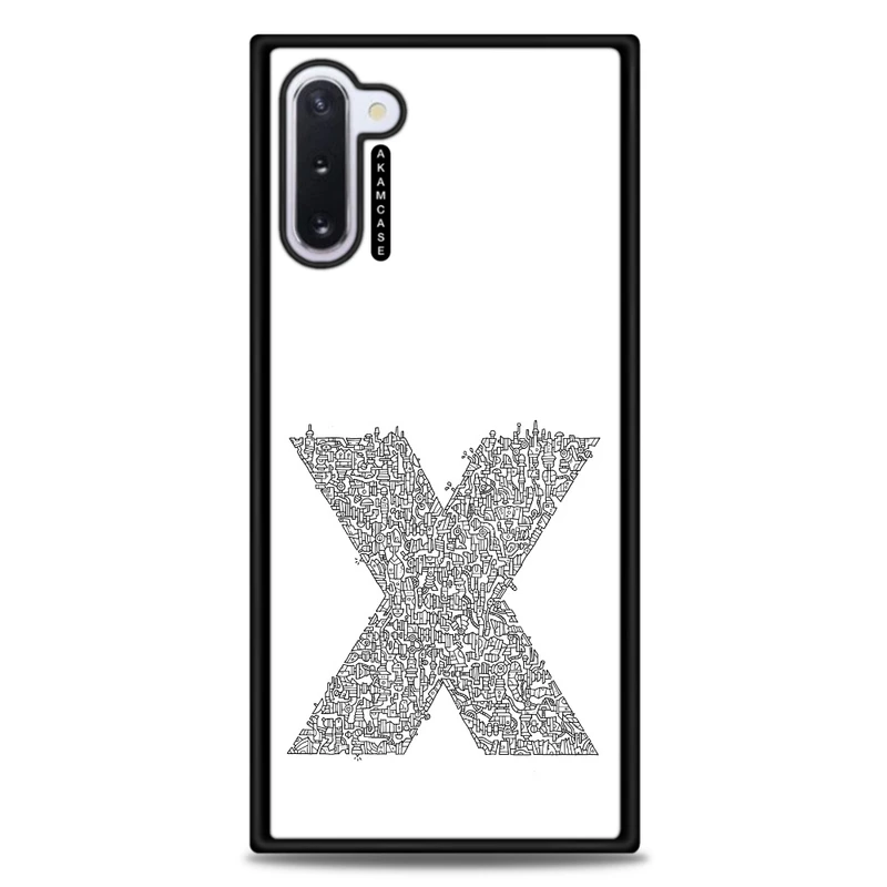 کاور آکام مدل AMC-WSGN10-ALPHADOODLEBET-24 مناسب برای گوشی موبایل سامسونگ Galaxy Note 10