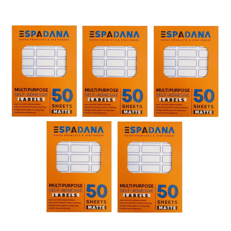 برچسب اسپادانا کد 104 مجموعه 250 عددی