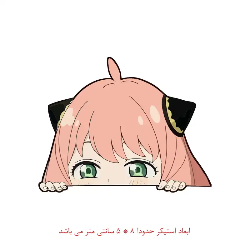 برچسب لپ تاپ طرح آنیا کد 2435