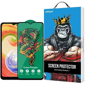Epicoy Green Dragon ExplosionProof Glass Screen Protector For Samsung Galaxy A04 4G/A04s 4G /A04e 4G/F04 4G/M02s 4G