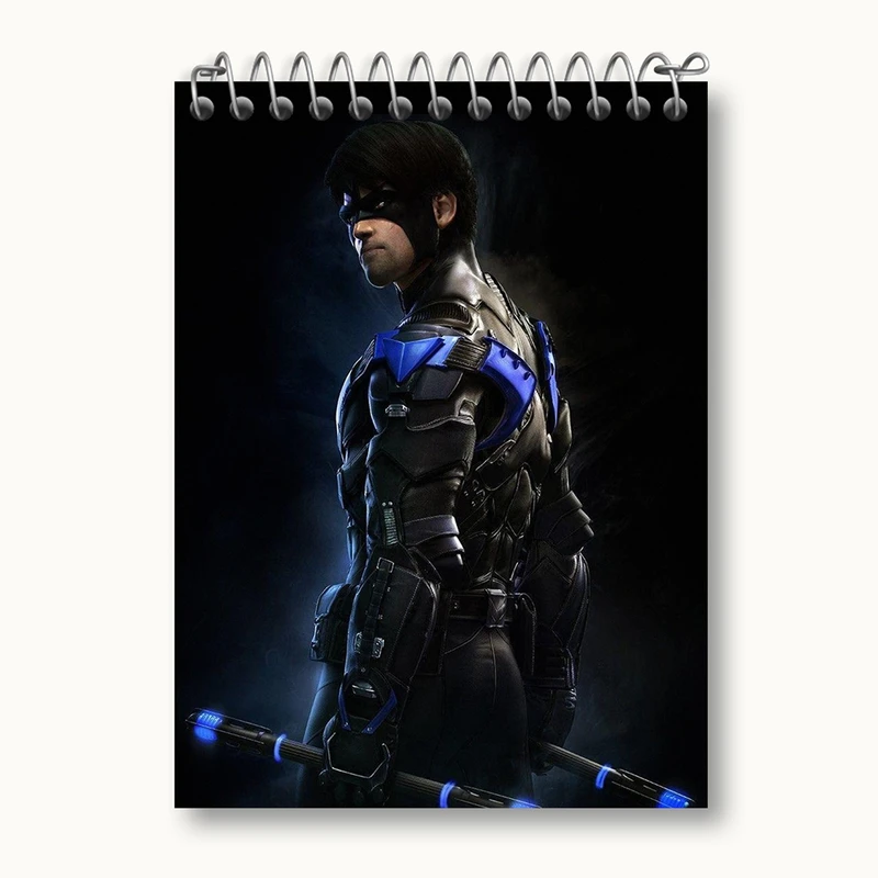 دفتر یادداشت 50 برگ خندالو مدل بتمن شوالیه آرخام Batman Arkham knight کد 30275