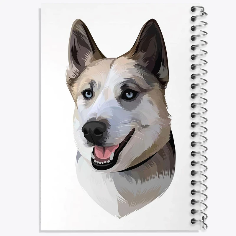 دفتر مشق 50 برگ خندالو مدل سگ کد 28263