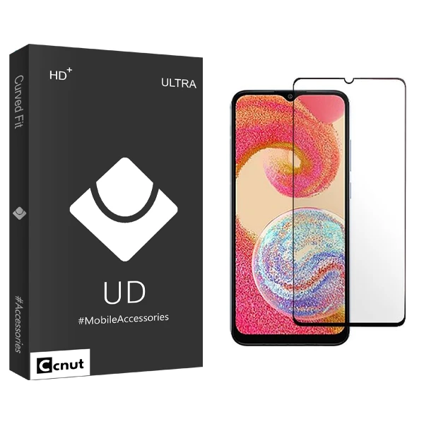 محافظ صفحه نمایش شیشه ای کوکونات مدل UDB مناسب برای گوشی موبایل سامسونگ Galaxy A04e