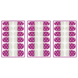 استیکر طراحی ناخن مدل H43 مجموعه 3 عددی
