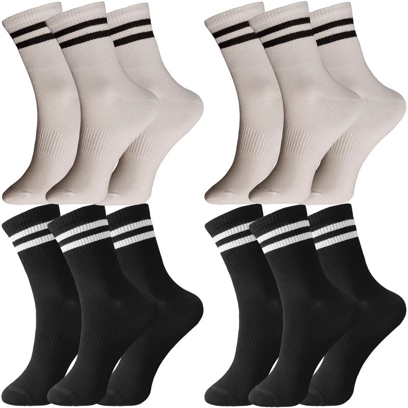 جوراب ورزشی زنانه ادیب مدل اسپرت کش انگلیسی کد 0211014 بسته 12 عددی 