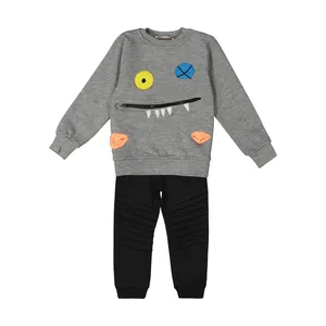 ست سویشرت و شلوار بچگانه بانالی طرح هیولا کد ۱۸۴۱