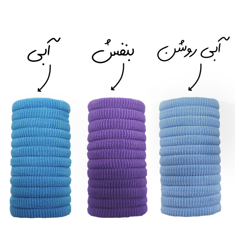 کش مو زنانه مدل ۰۹ بسته ۱۲ عددی