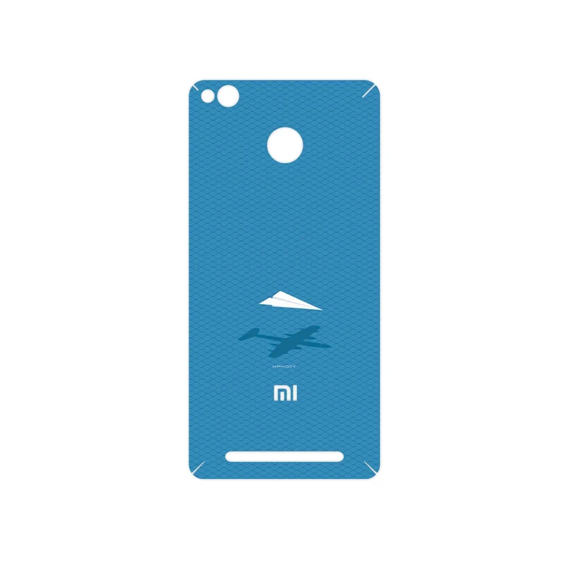 برچسب پوششی ماهوت مدل Minimal Paper Airplane مناسب برای گوشی موبایل شیائومی Redmi 3 Pro