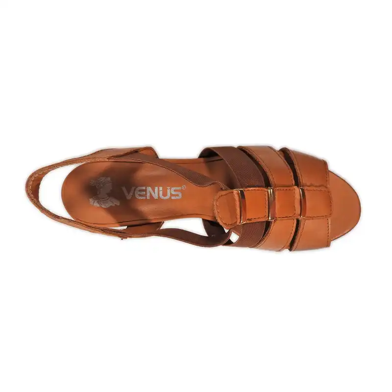 صندل زنانه چرم ونوس مدل  1758 T