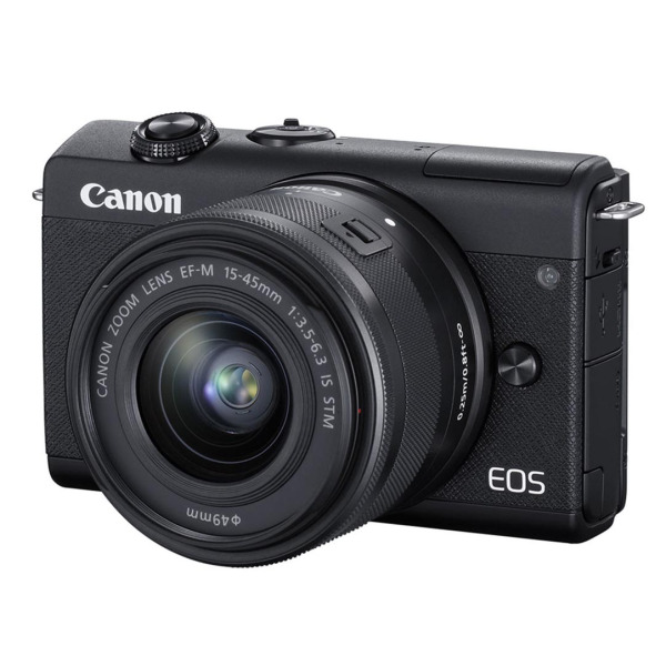 دوربین دیجیتال بدون آینه کانن مدل EOS M200 BK M15-45S M55-200