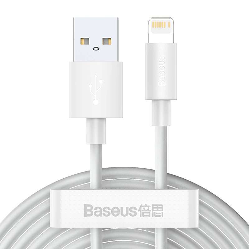 کابل تبدیل USB به لایتنینگ باسئوس مدل TZCALZJ-02 طول 1.5 متر
