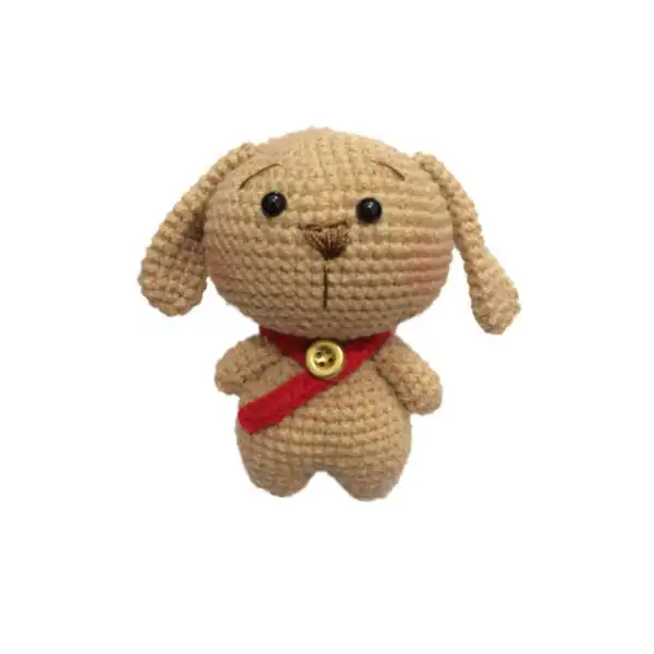 عروسک بافتنی مدل سگ کد 11