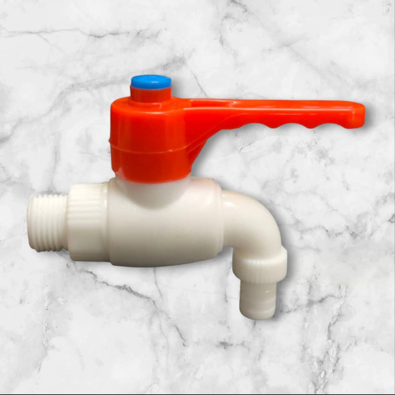 شیر حیاطی پلاستیکی مدل دسته گازی کد 7