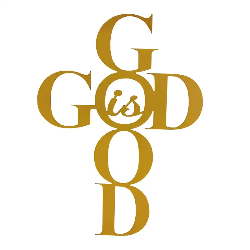 دیوارکوب طرح خدا خوب است مدل A1299-3547