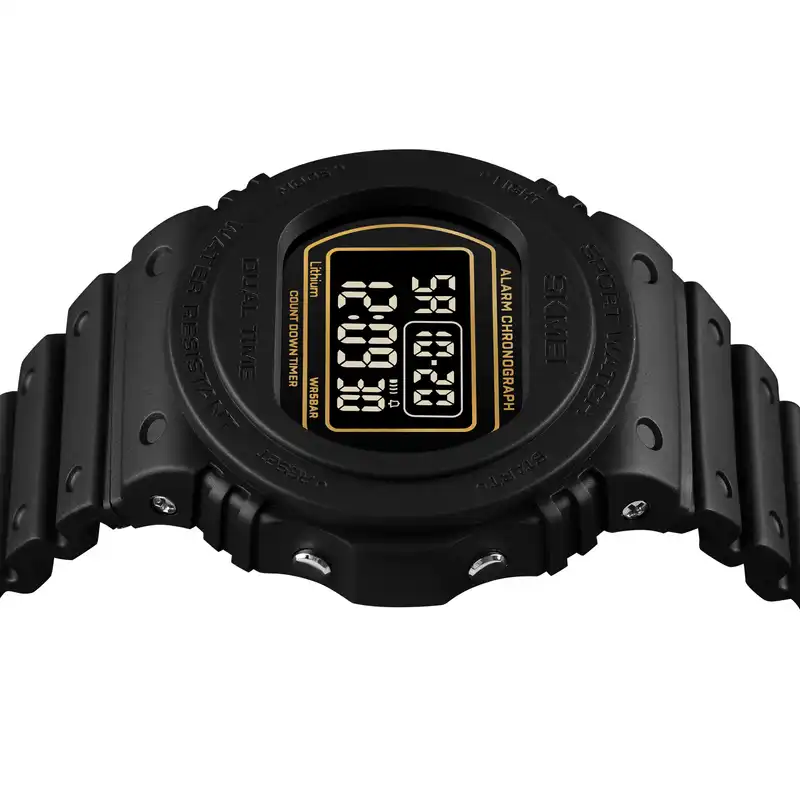 ساعت مچی دیجیتال مردانه اسکمی مدل 1776Black