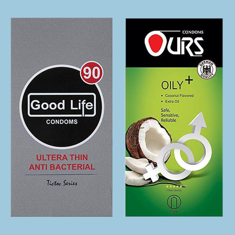 کاندوم گودلایف مدل Ultra Thin Anti Bacterial بسته 12 عددی به همراه کاندوم اورز مدل Oily Plus بسته 12 عددی کاندوم گودلایف مدل Ultra Thin Anti Bacterial بسته 12 عددی به همراه کاندوم اورز مدل Oily Plus بسته 12 عددی